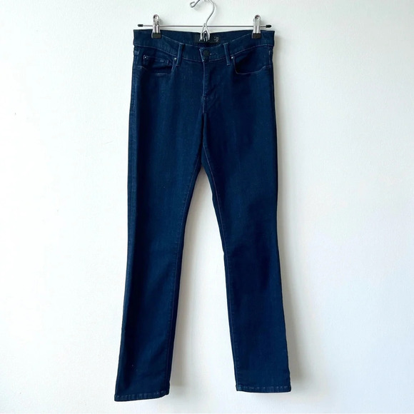 AYR Denim - AYR Mid Rise Skinny Blue Jeans Dark Wash
